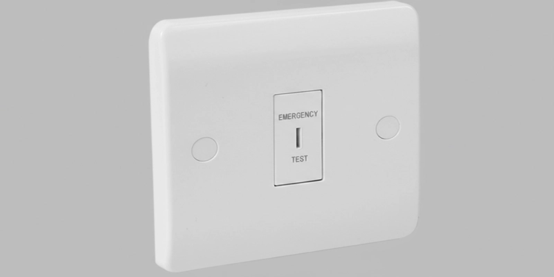 Emergency Lighting Test Key Switch - Fire Safety Compliance Testing Equipment